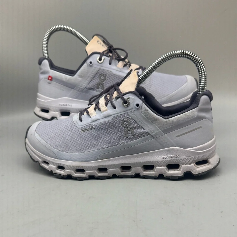On Cloudvista Waterproof Women's Trail Running Shoes Grey Size 6.5